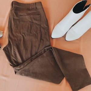 Brown Legging Pants